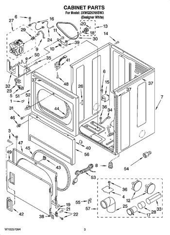 Diagram for 3XWGD5705SW3