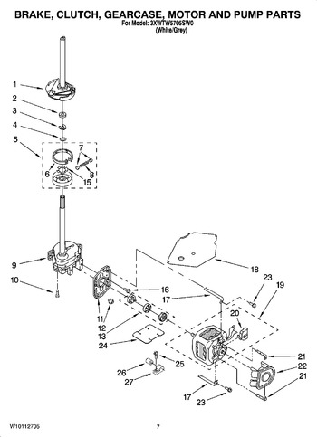 Diagram for 3XWTW5705SW0