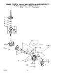 Diagram for 07 - Brake, Clutch, Gearcase, Motor And Pump