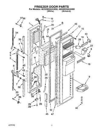 Diagram for 4ED25DQXAW00