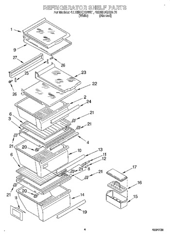 Diagram for 4ED25DQXDW01