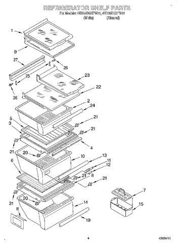 Diagram for 4ED25DQXFW01