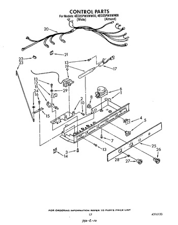 Diagram for 4ED25PWXWW00