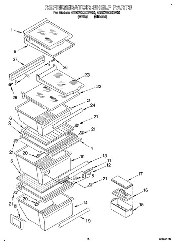 Diagram for 4ED27DQXDW00