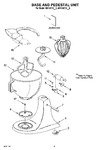 Diagram for 03 - Base And Pedestal Unit, Optional Parts