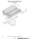 Diagram for 11 - Upper Rack And Track