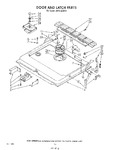 Diagram for 13 - Door And Latch