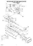 Diagram for 05 - Motor And Ice Container Parts