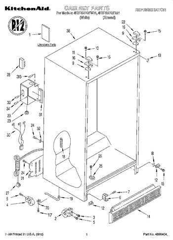 Diagram for 4KSRS27QFW01