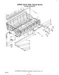 Diagram for 11 - Upper Rack And Track