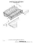 Diagram for 11 - Upper Rack And Track