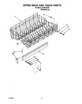 Diagram for 10 - Upper Rack And Track