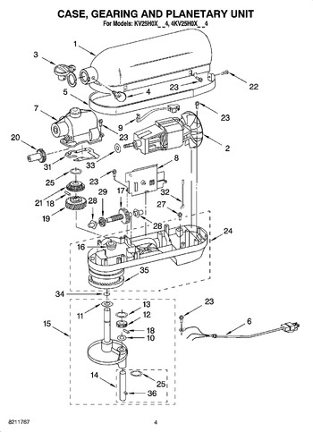 Diagram for 4KV25H0XBK4