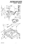 Diagram for 04 - Machine Base Parts