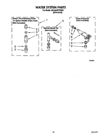 Diagram for 4XLA64W72BN0