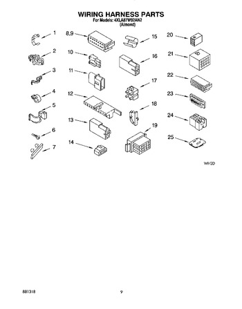 Diagram for 4XLA87W92AN2