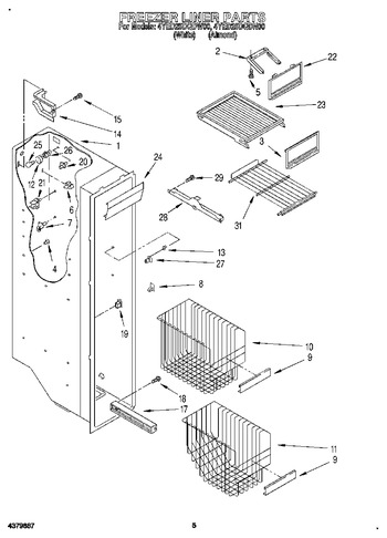 Diagram for 4YED25DQDW00