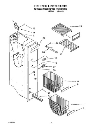 Diagram for 4YED25DQFN02