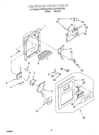 Diagram for 4YED25DQFW02