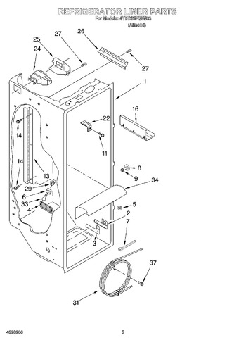 Diagram for 4YED25PQFN03