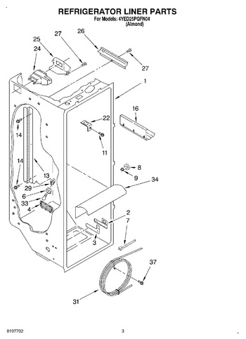 Diagram for 4YED25PQFN04