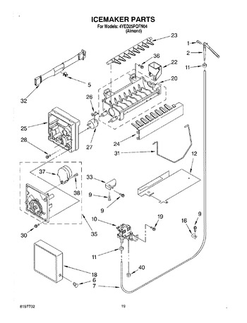 Diagram for 4YED25PQFN04