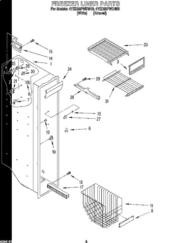 Diagram for 4YED25PWDW00