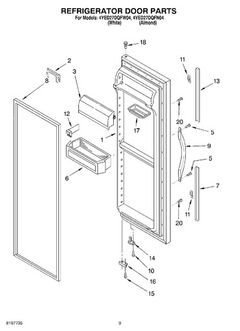 Diagram for 4YED27DQFW04