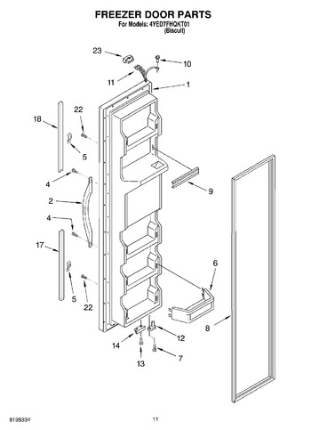 Diagram for 4YED7FHQKT01