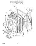 Diagram for 06 - Refrigerator Door