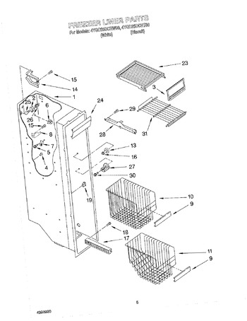 Diagram for 4YGD25DCHW00