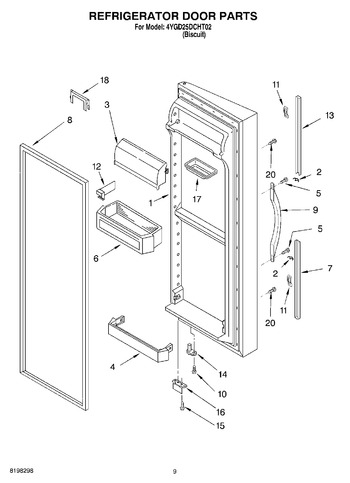 Diagram for 4YGD25DCHT02