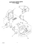 Diagram for 08 - Dispenser Front