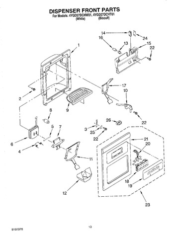 Diagram for 4YGD27DCHW01