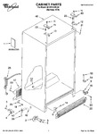 Diagram for 01 - Cabinet Parts