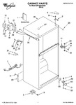 Diagram for 01 - Cabinet Parts