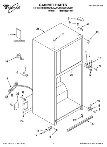 Diagram for 5GR2SHKXLS04