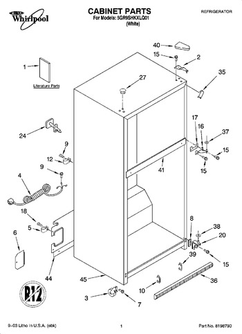 Diagram for 5GR9SHKXLQ01