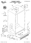 Diagram for 01 - Cabinet Parts