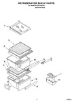 Diagram for 03 - Refrigerator Shelf Parts