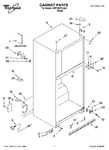 Diagram for 01 - Cabinet Parts