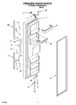 Diagram for 07 - Freezer Door Parts