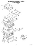 Diagram for 03 - Refrigerator Shelf Parts