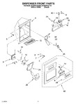 Diagram for 08 - Dispenser Front