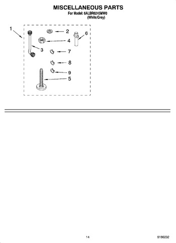 Diagram for 6ALBR6245MW0