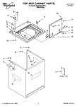 Diagram for 01 - Top And Cabinet Parts