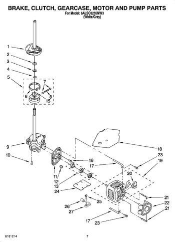 Diagram for 6ALSC8255MW3