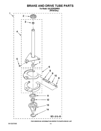 Diagram for 6ALSQ8000MW4