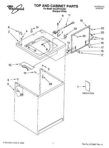 Diagram for 6ALSR7244JQ1