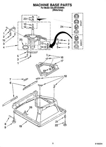 Diagram for 6ALSR7244MW0